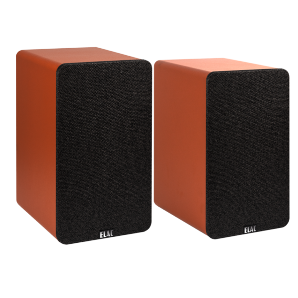 ELAC Debut ConneX DCB41-OR Powered bookshelf speakers with Bluetooth (Orange)