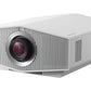 Sony VPL-XW6000ES 4K HDR Laser Home Theater Projector with Wide Dynamic Range WHITE