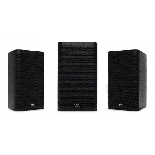 QSC E110-BK-TD E110 10" Two-Way Passive Loudspeaker (Black)