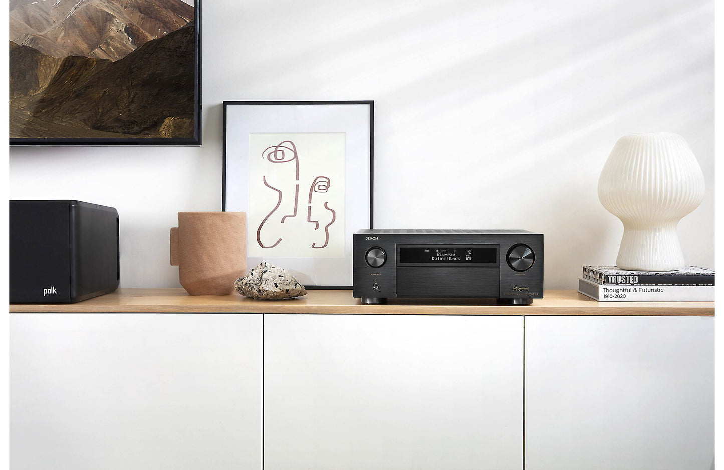 Denon AVR-X6700H 11.2 CH 8K AV Receiver with 3D Audio, HEOS® Built-in and Voice Control