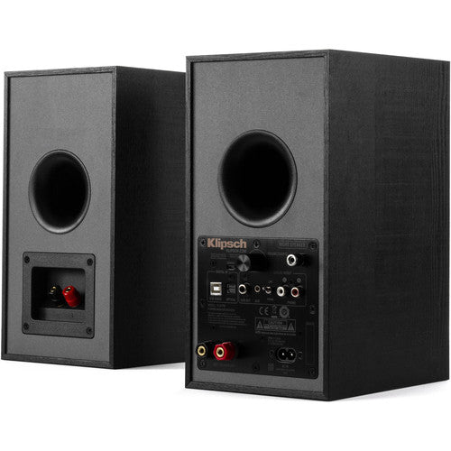 Klipsch R-41PM 2-Way Powered Bluetooth Bookshelf Speakers (Pair) 1066251
