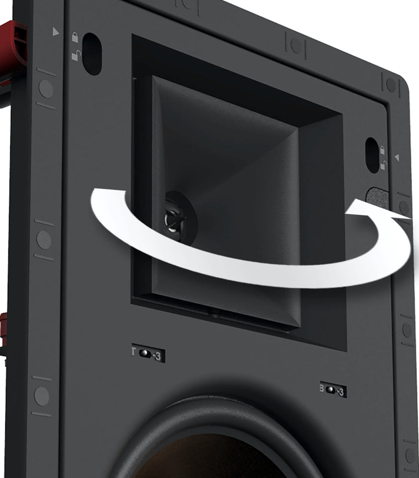 Klipsch PRO-16RW Professional Series 6.5" In-Wall Speaker, Each 1064443