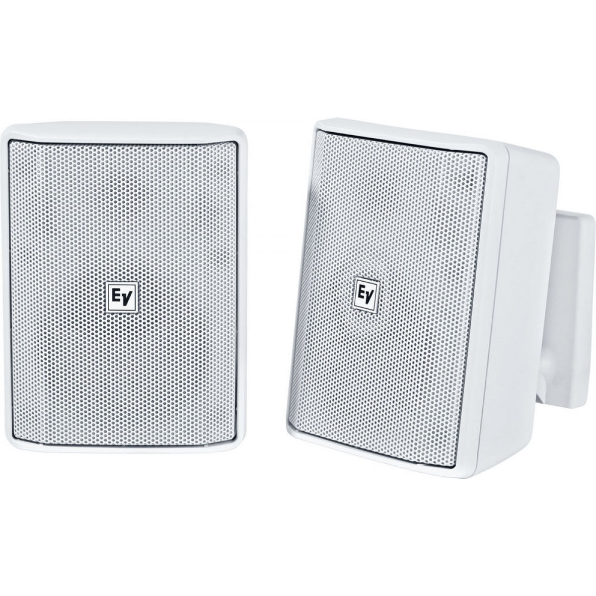 Electro-Voice EVID-S4.2TW Quick Install Speaker 4" Cabinet 70/100V White. (Pair) Pair