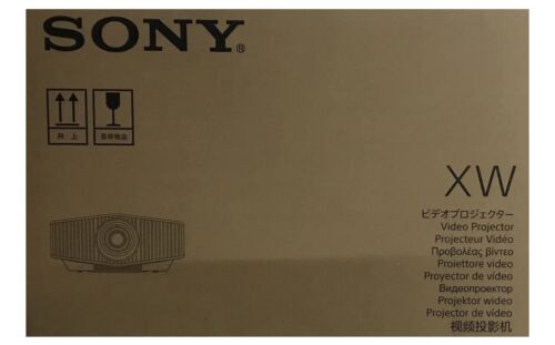 Sony VPL-XW6000ES 4K HDR Laser Home Theater Projector with Wide Dynamic Range WHITE