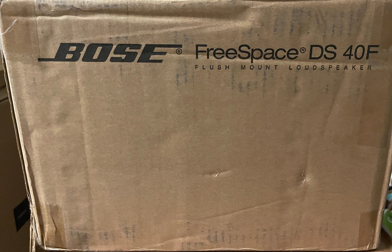 Bose Professional FreeSpace DS 40F 4.5" 40W Passive Loudspeaker (Single, White) 321278-0230