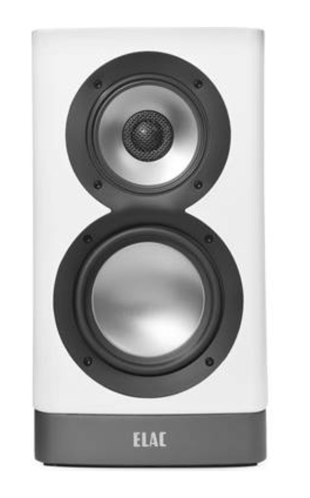 Elac ARB51-GW Navis Premium Powered Bookshelf Speakers - (Pair) Gloss White