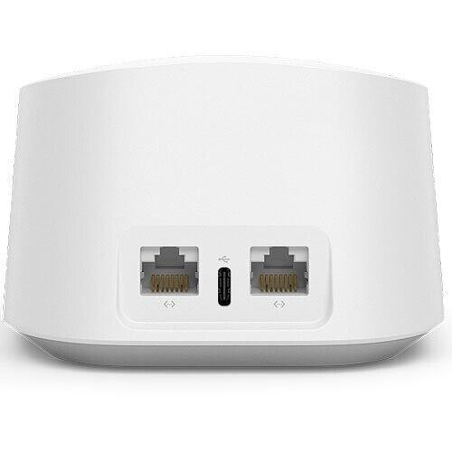 eero 6+ Dual Band Mesh Wi-Fi 6+ Router, 2.4 GHz and 5 GHz bands 1-Pack