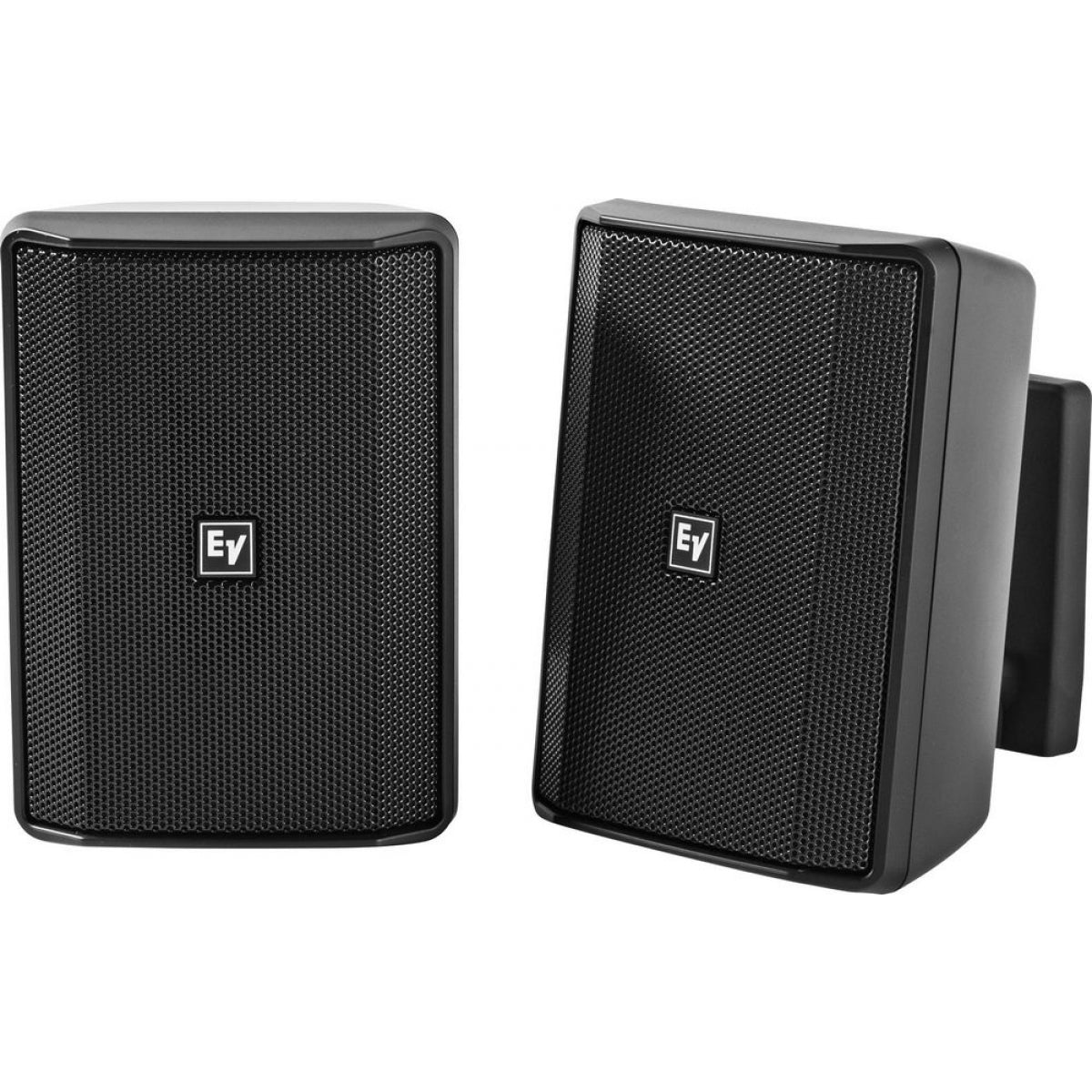 Electro-Voice EVID-S4.2TB Quick Install Speaker 4" Cabinet 70/100V Black. (Pair) Pair